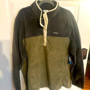Womens size 3x fleece pullover Columbia NWT